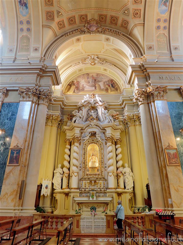 Rimini (Italy) - Chapel of the Carmine Vergin in the Church of San Giovanni Battista